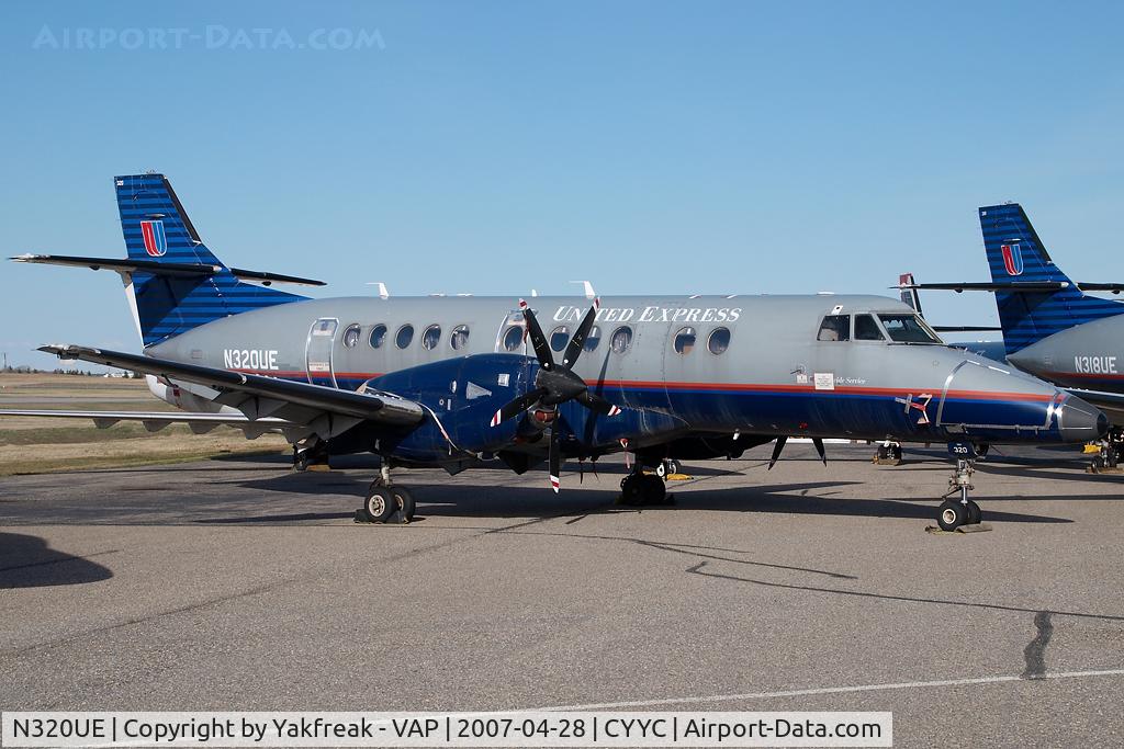 N320UE, 1995 British Aerospace Jetstream 4101 C/N 41043, ex United Express Jetstream 41