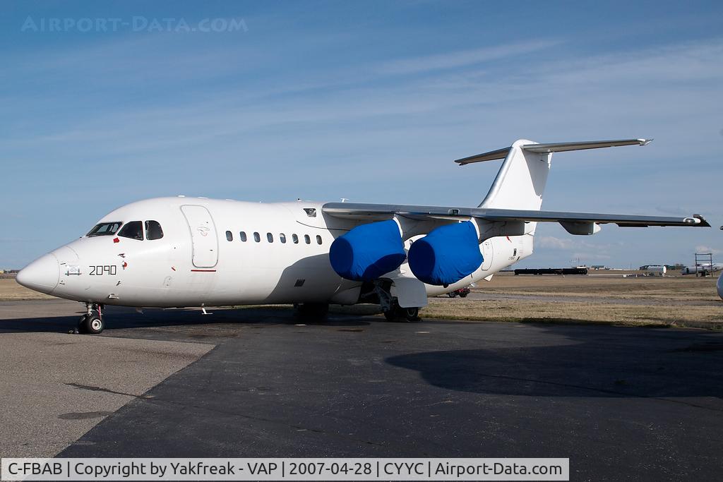 C-FBAB, 1988 British Aerospace BAe.146-200A C/N E2090, ex JAZZ BAe146