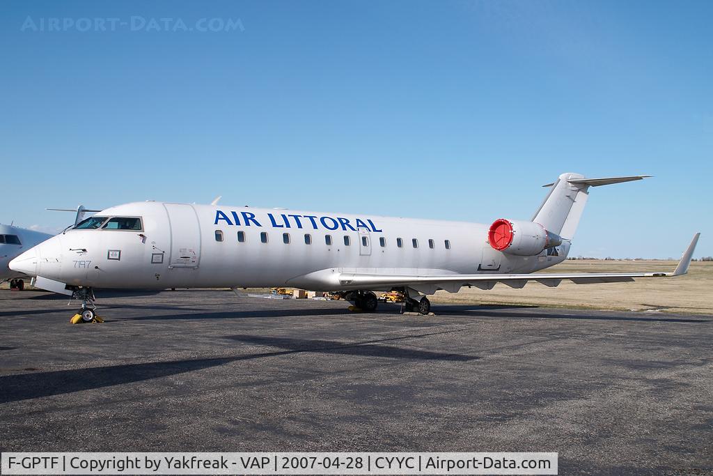 F-GPTF, 1997 Canadair CRJ-100ER (CL-600-2B19) C/N 7197, ex Air Littoral Regionaljet