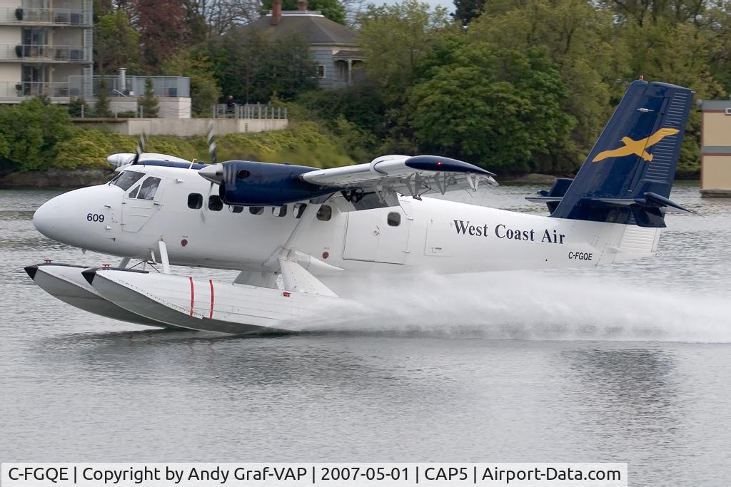 C-FGQE, 1967 De Havilland Canada DHC-6-100 Twin Otter C/N 40, West Coast Air DHC-6