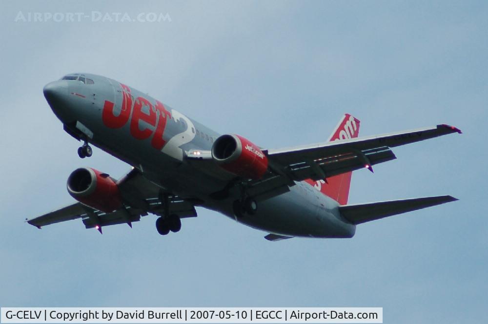 G-CELV, 1986 Boeing 737-377 C/N 23661, Jet2.com - Landing