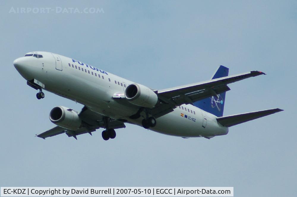 EC-KDZ, 1995 Boeing 737-46J C/N 27826, Futura - Landing