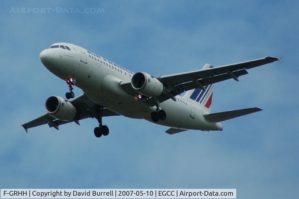 F-GRHH, 1999 Airbus A319-111 C/N 1151, Air France - Landing