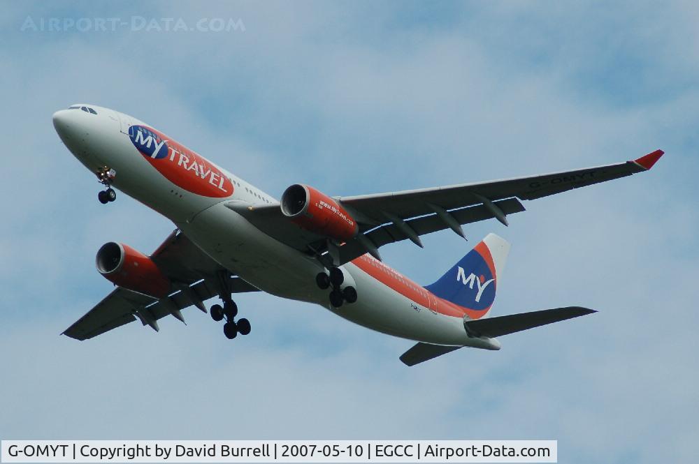 G-OMYT, 1999 Airbus A330-243 C/N 301, My Travel - Landing