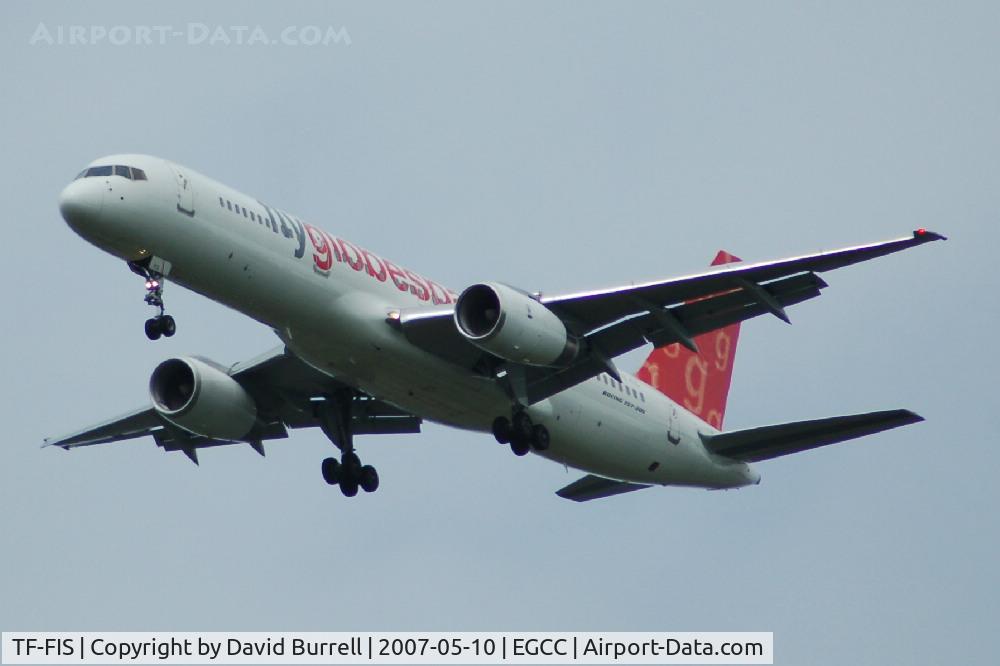 TF-FIS, 1994 Boeing 757-256 C/N 26245, Globespan - Landing