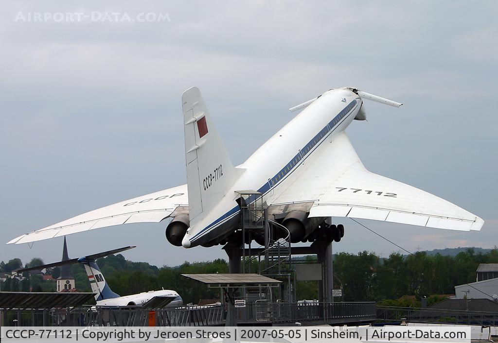 CCCP-77112, 1979 Tupolev Tu-144D C/N 07-1, Russian Concorde