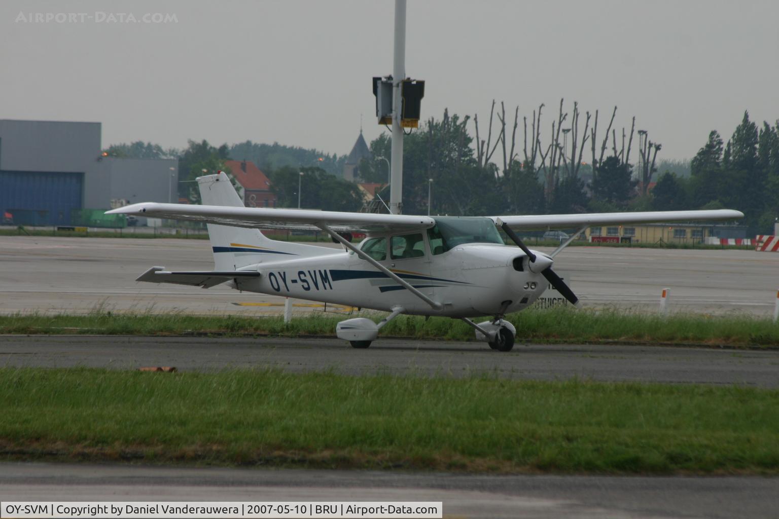 OY-SVM, 1981 Cessna 172P C/N 172-74818, on ABELAG apron