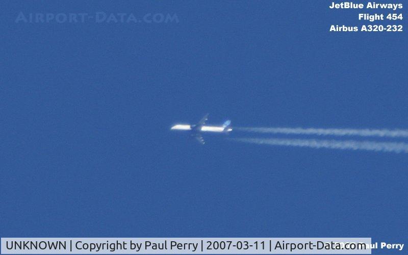 UNKNOWN, Contrails Various C/N Unknown, Jetblue, a frequent transient in my skies