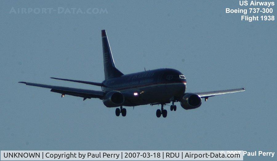 UNKNOWN, Boeing 737 C/N Unknown, Moments from touching down on RWY23L