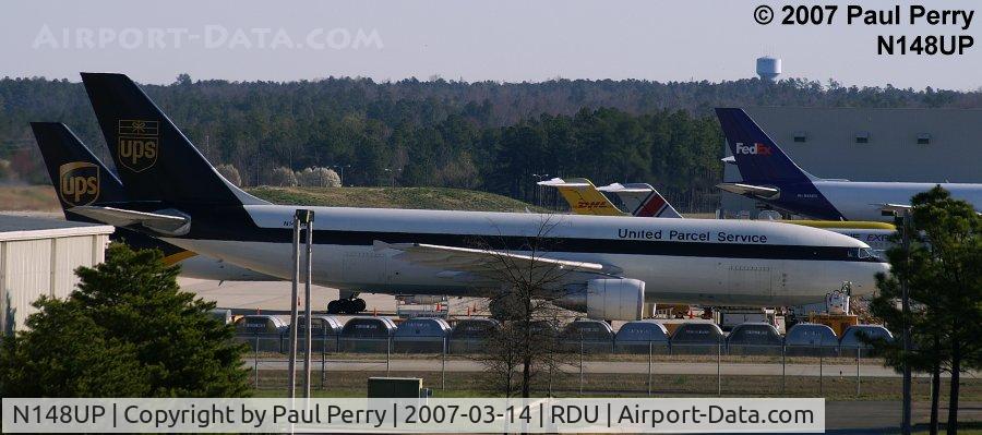 N148UP, 2003 Airbus A300F4-622R(F) C/N 0831, Ready to load up on multiple shipments