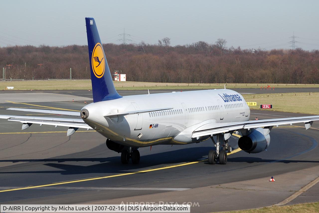 D-AIRR, 1995 Airbus A321-131 C/N 0567, At the holding point