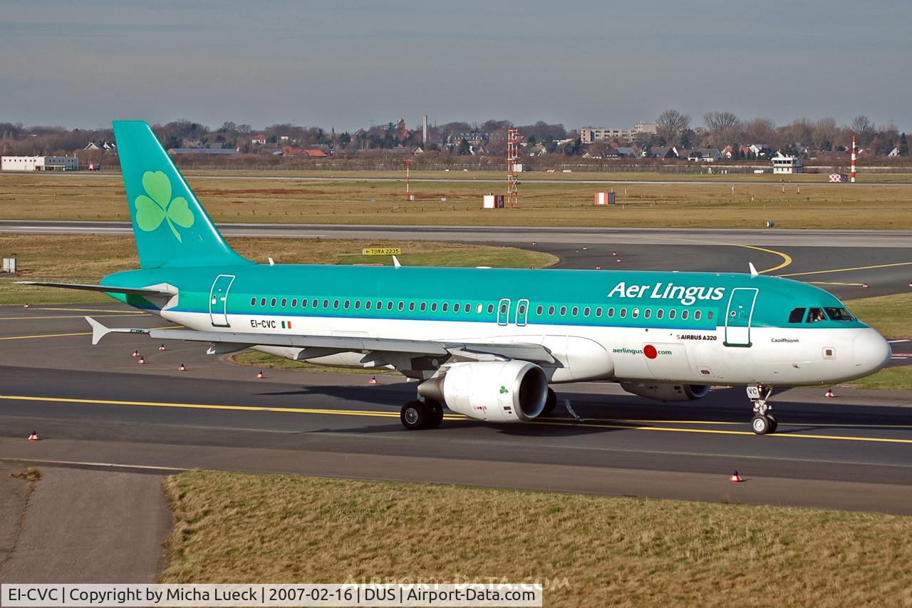 EI-CVC, 2001 Airbus A320-214 C/N 1443, Taxiing to the runway