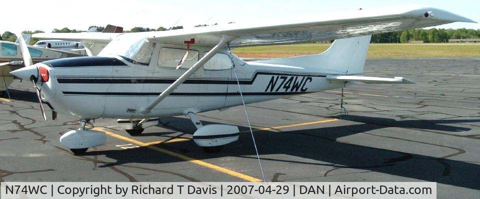 N74WC, 1973 Cessna 172M C/N 17262555, 1973 Cessna 172M in Danville Va.