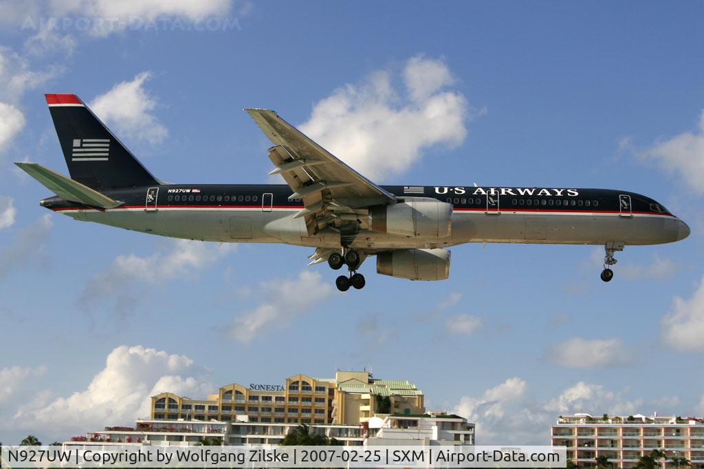 N927UW, 1993 Boeing 757-2B7 C/N 27123, visitor