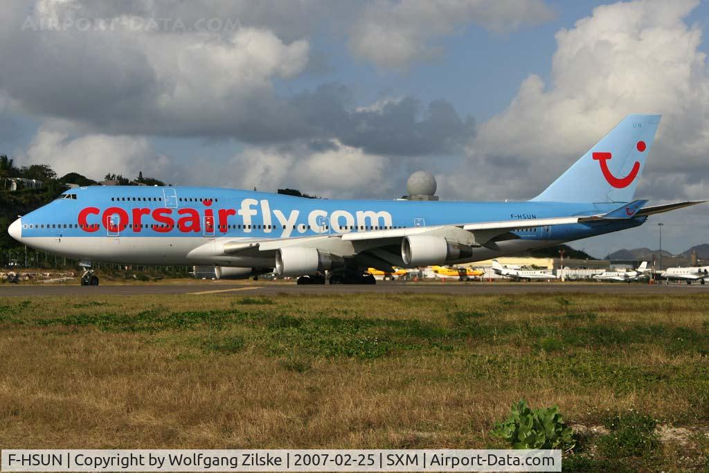 F-HSUN, 1993 Boeing 747-422 C/N 26880, visitor