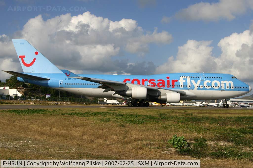 F-HSUN, 1993 Boeing 747-422 C/N 26880, visitor
