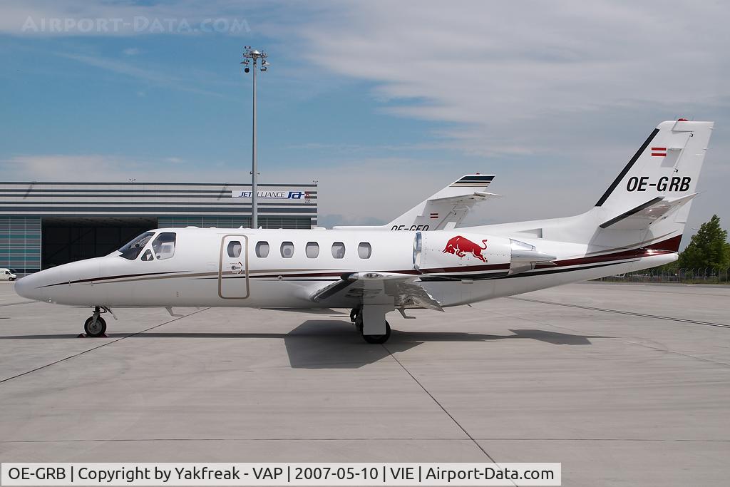 OE-GRB, 2002 Cessna 550 Citation Bravo C/N 550-1039, Red Bull Cessna 550 Citation 2
