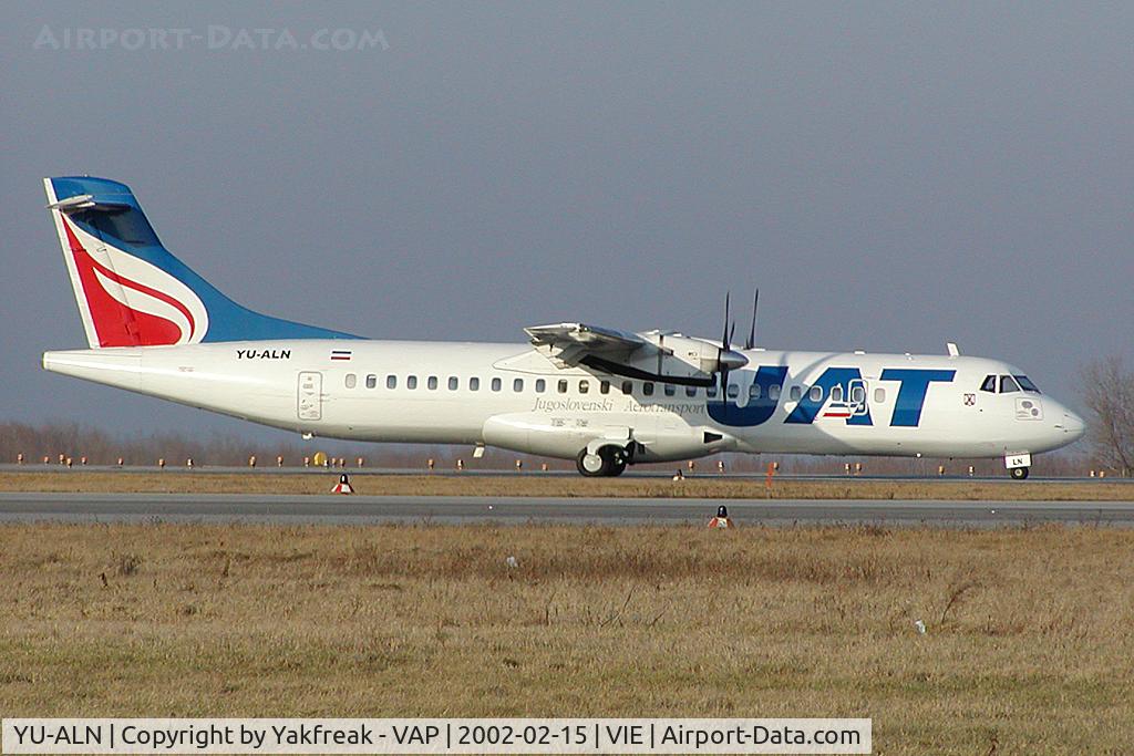 YU-ALN, 1990 ATR 72-202 C/N 180, JAT ATR72