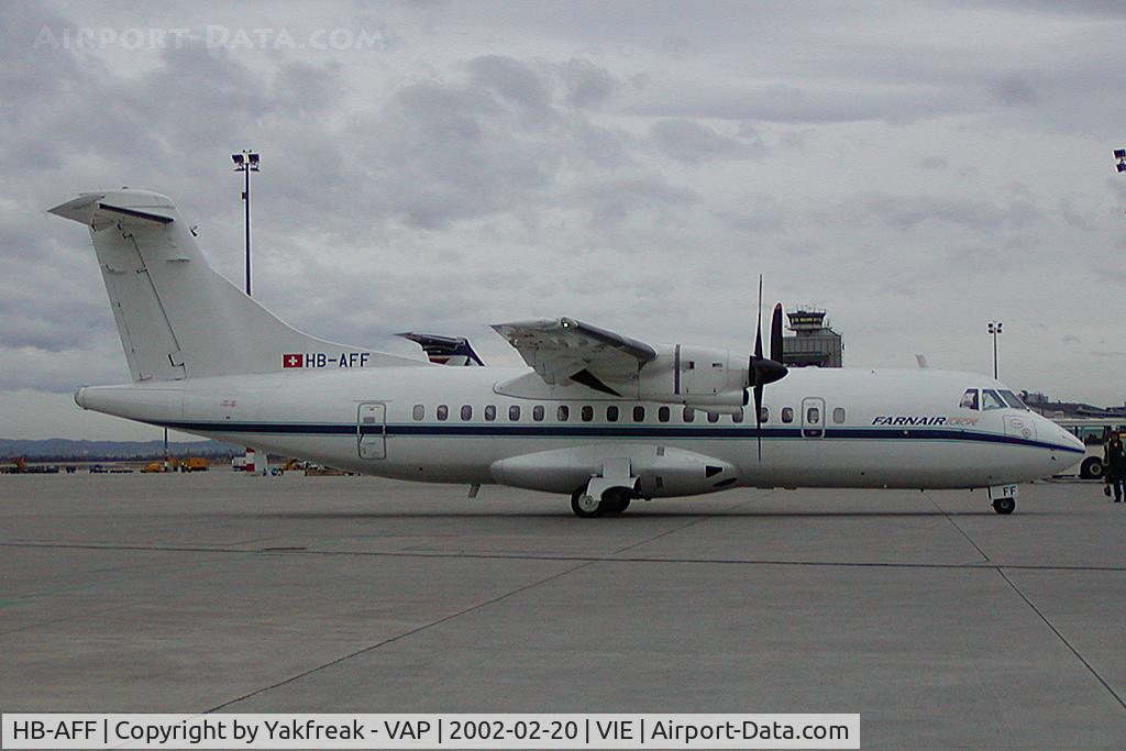 HB-AFF, 1991 ATR 42-320 C/N 264, Farnair ATR42