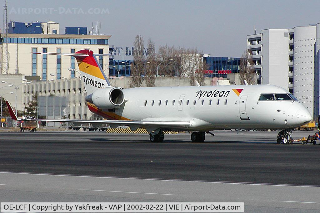 OE-LCF, 1996 Canadair CRJ-200LR (CL-600-2B19) C/N 7094, Tyrolean Airways Regionaljet