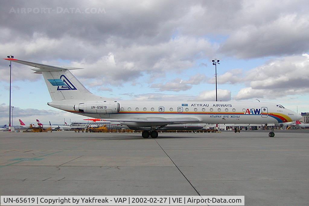 UN-65619, 1975 Tupolev Tu-134A-3 C/N 31218, Atyrau Airways Tupolev 134