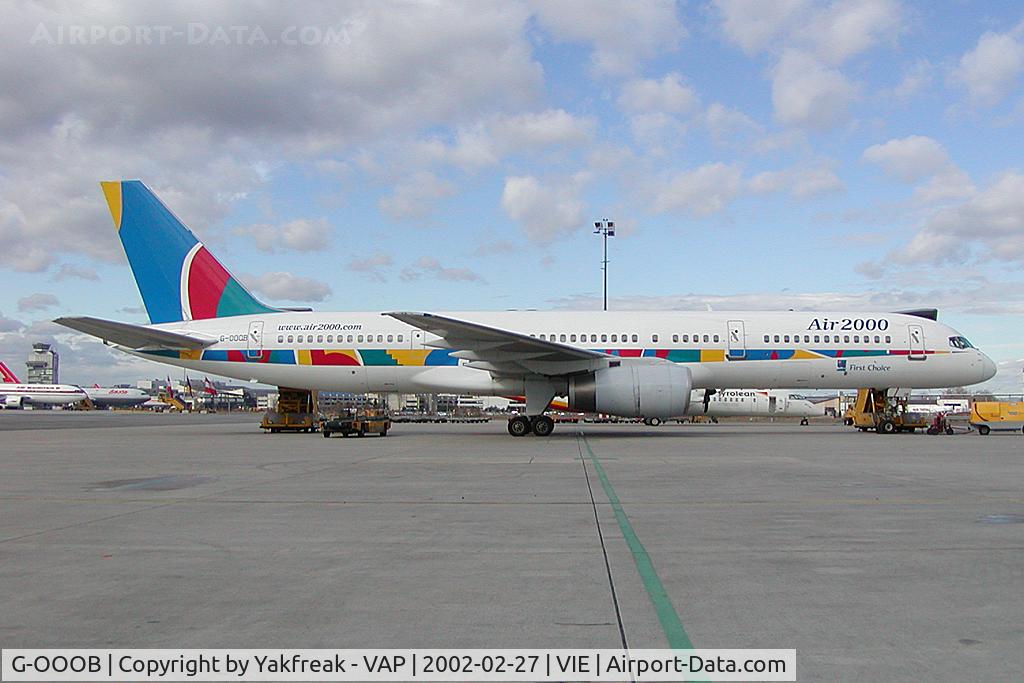 G-OOOB, 1987 Boeing 757-28A C/N 23822, Air 2000 Boeing 757-200