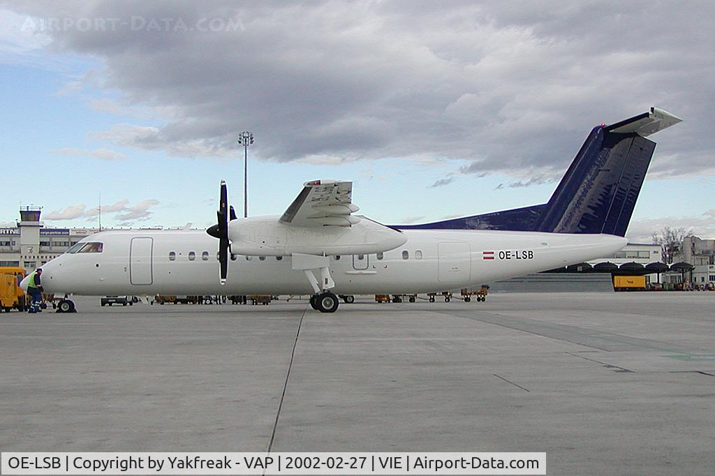OE-LSB, 1998 De Havilland Canada DHC-8-314Q Dash 8 C/N 525, Rheinalflug Dash 8-300 in Basic Team Lufthansa colros