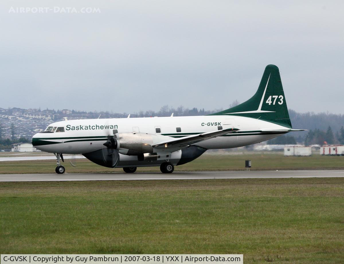 C-GVSK, 1955 Convair 340 C/N 238, 1955 Convair 580 (340)