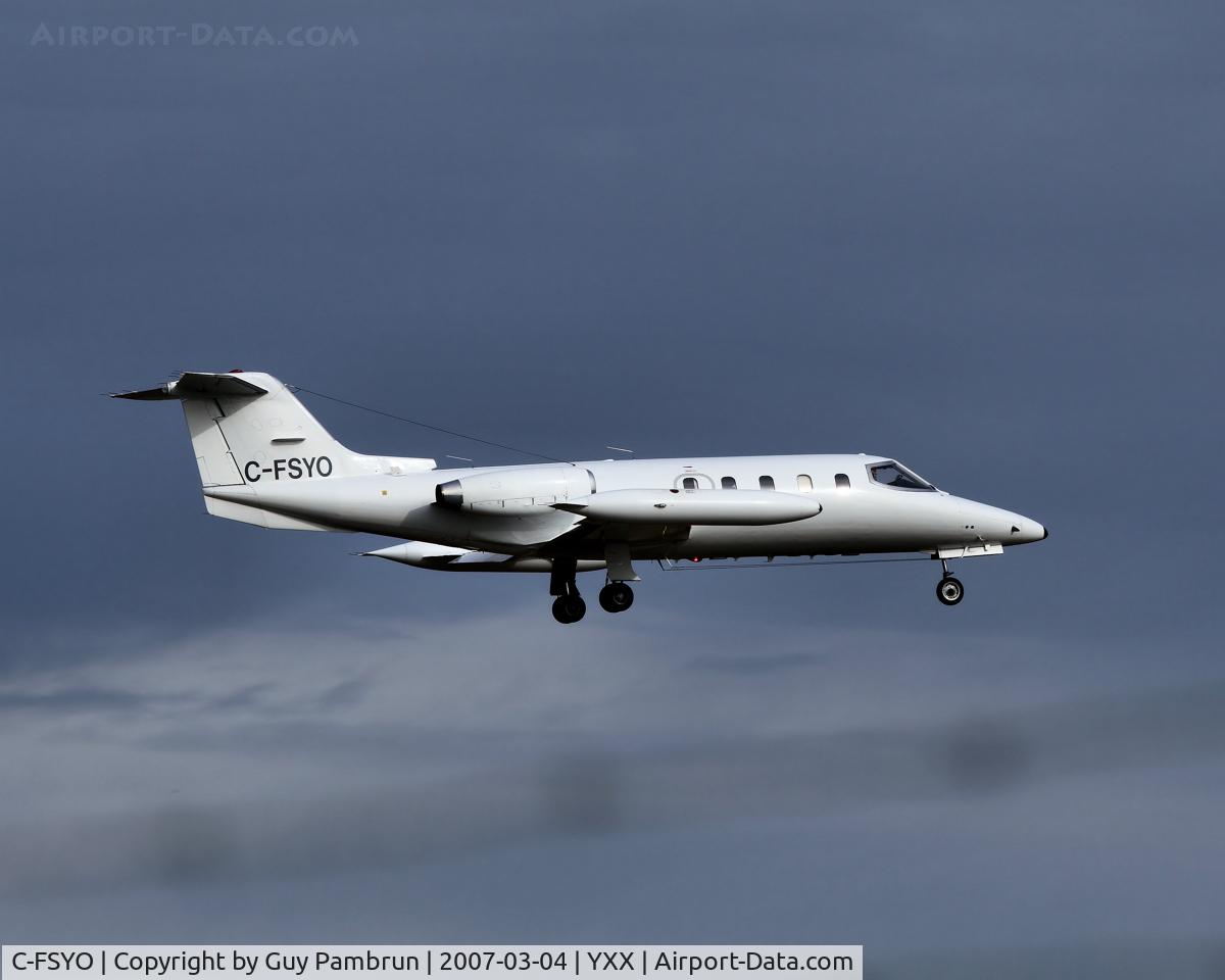 C-FSYO, 1973 Learjet 25B C/N 122, 1973 Learjet 25B