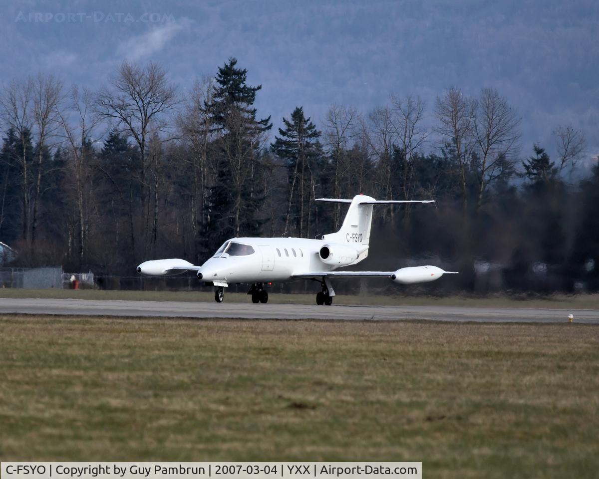 C-FSYO, 1973 Learjet 25B C/N 122, 1973 Learjet 25B