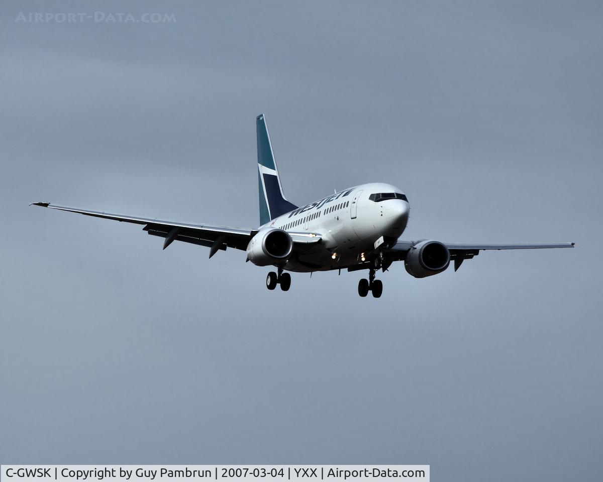 C-GWSK, 2006 Boeing 737-6CT C/N 34287, 2006 Boeing 737-6CT