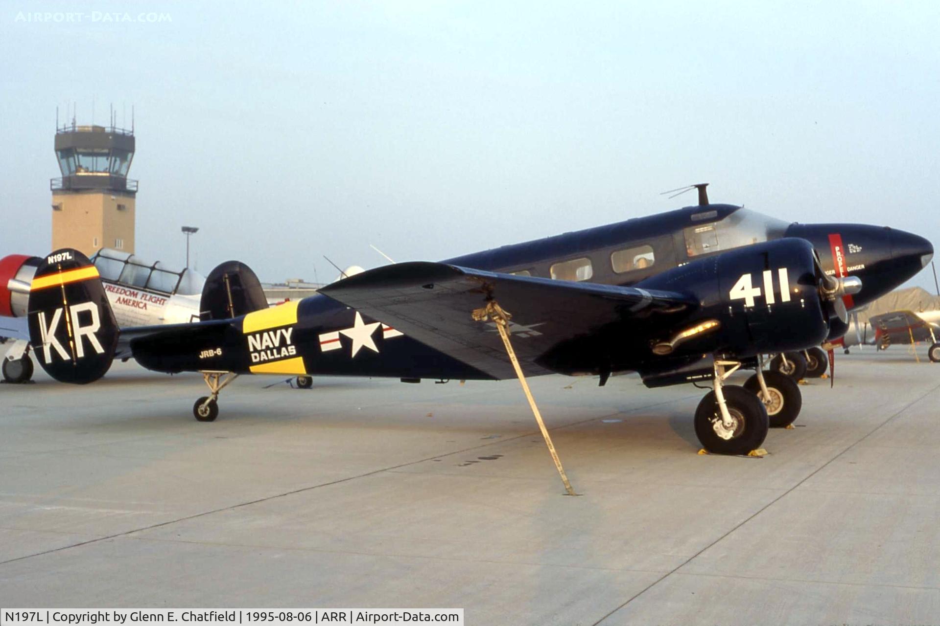 N197L, 1947 Beech D18S C/N A-361, Is this really a JRB-6 or just painted as one?
