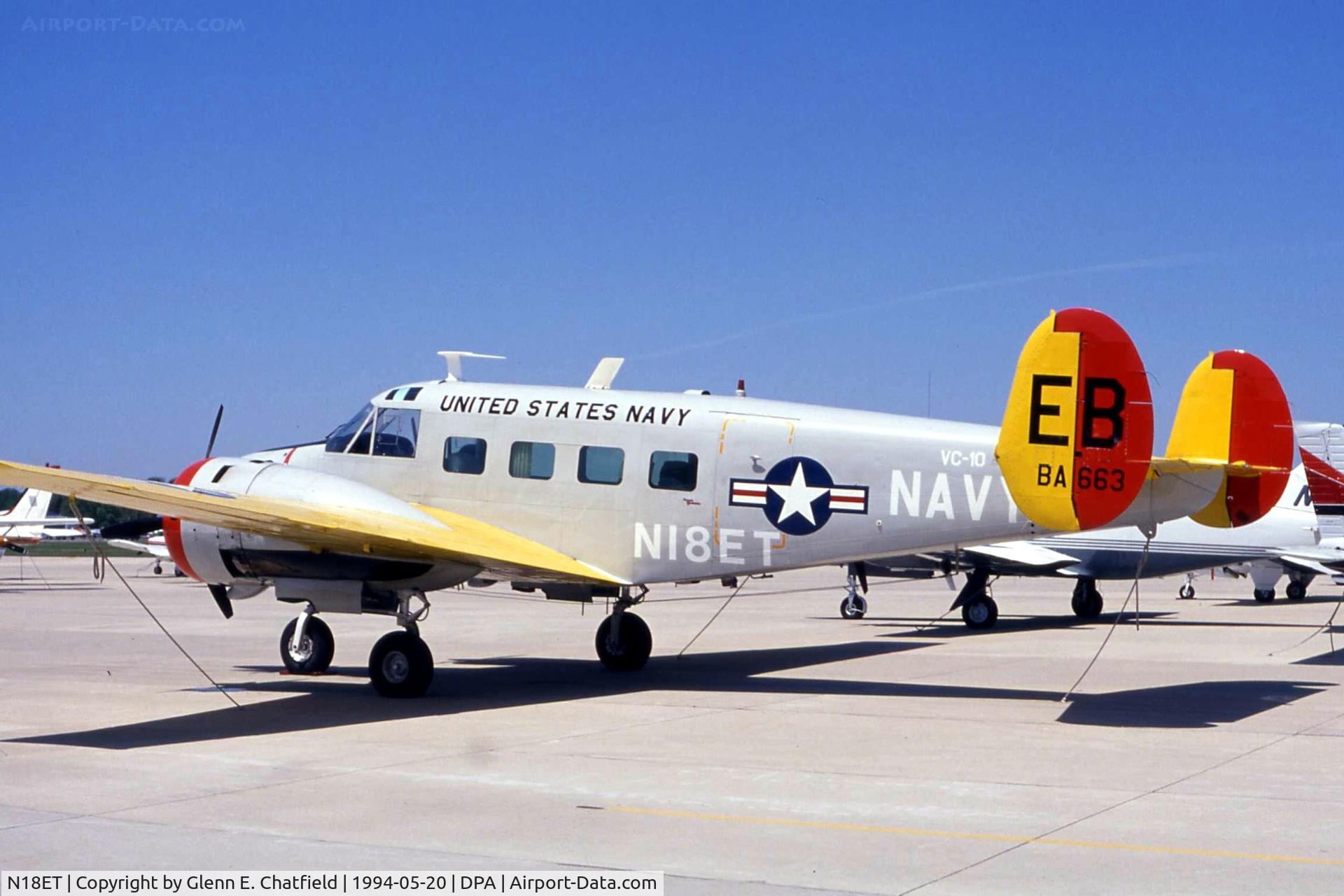 N18ET, 1964 Beech H-18 Tri-Gear C/N BA-663, A warbird wannabe