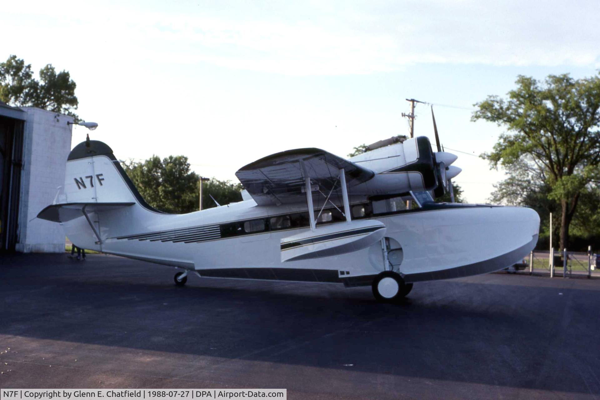 N7F, 1944 Grumman G-21 C/N B55, JRF-5 37802, at the time owned by the late Bill Ross