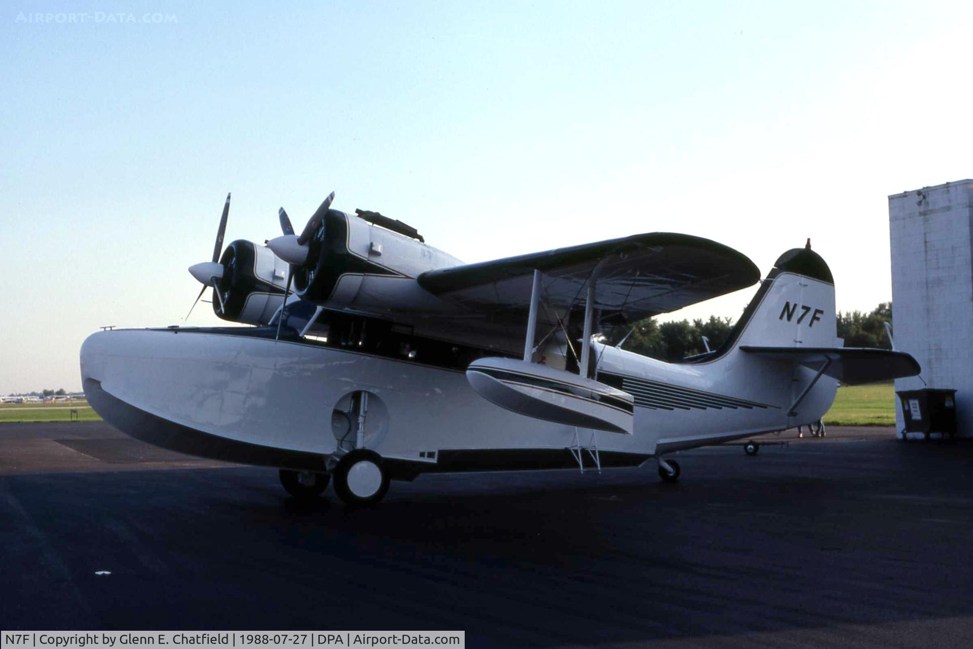 N7F, 1944 Grumman G-21 C/N B55, JRF-5 37802, at the time owned by the late Bill Ross