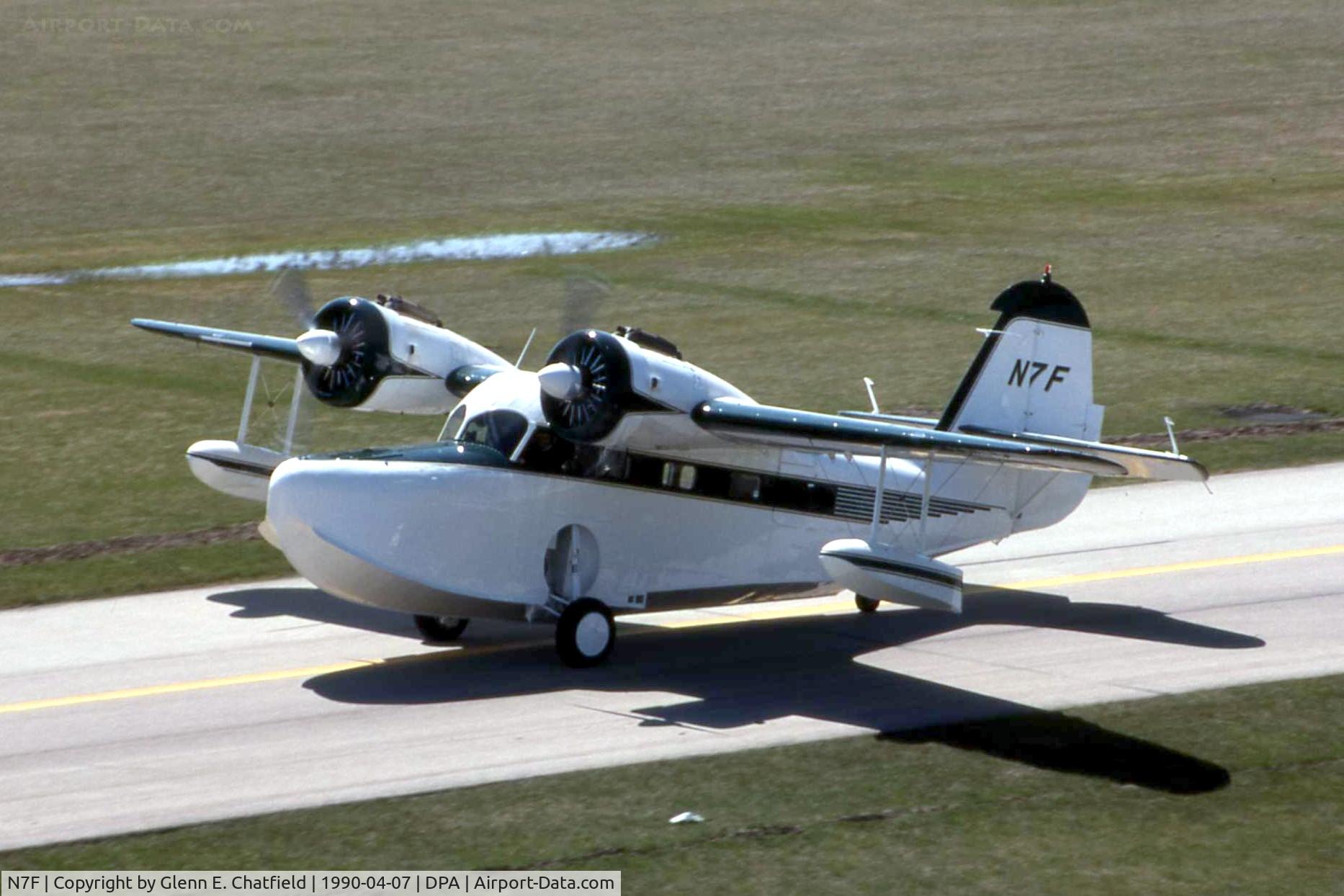N7F, 1944 Grumman G-21 C/N B55, JRF-5 37802, at the time owned by the late Bill Ross