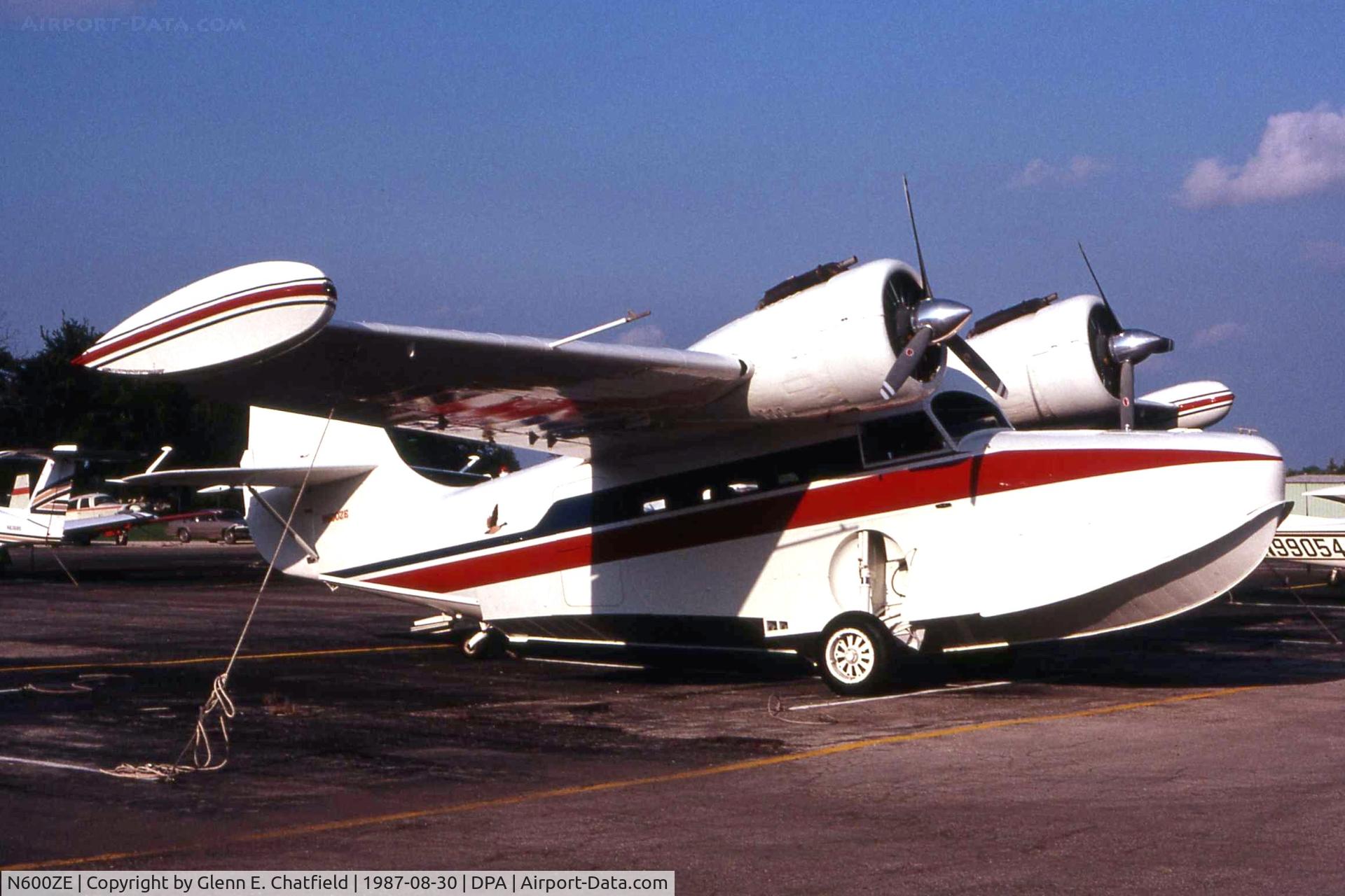 N600ZE, 1943 Grumman G-21A Goose C/N B-100, JRF-5 84805