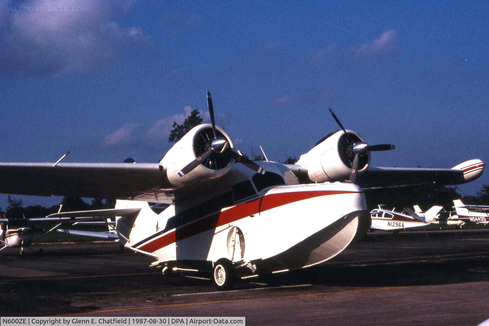 N600ZE, 1943 Grumman G-21A Goose C/N B-100, JRF-5 84805