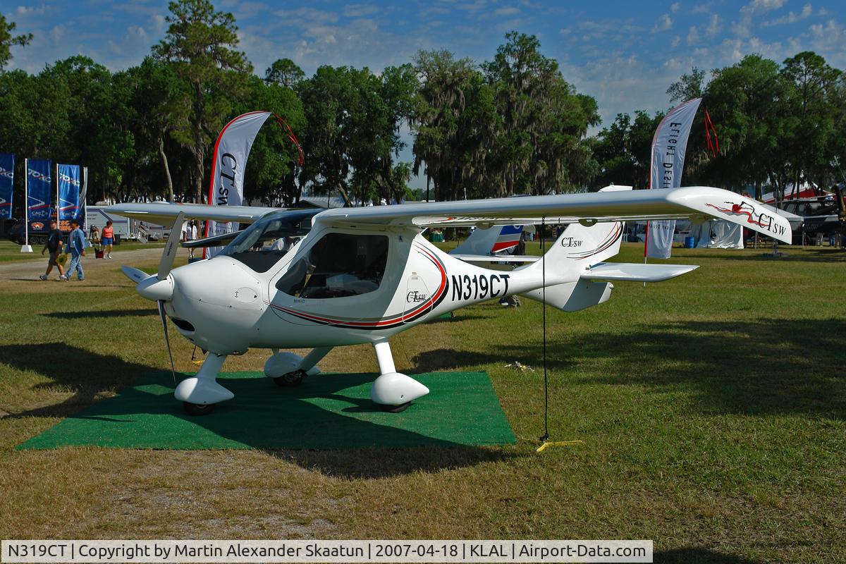 N319CT, 2007 Flight Design CTSW C/N 07-01-08, Picture taken at Sun'n Fun 2007.