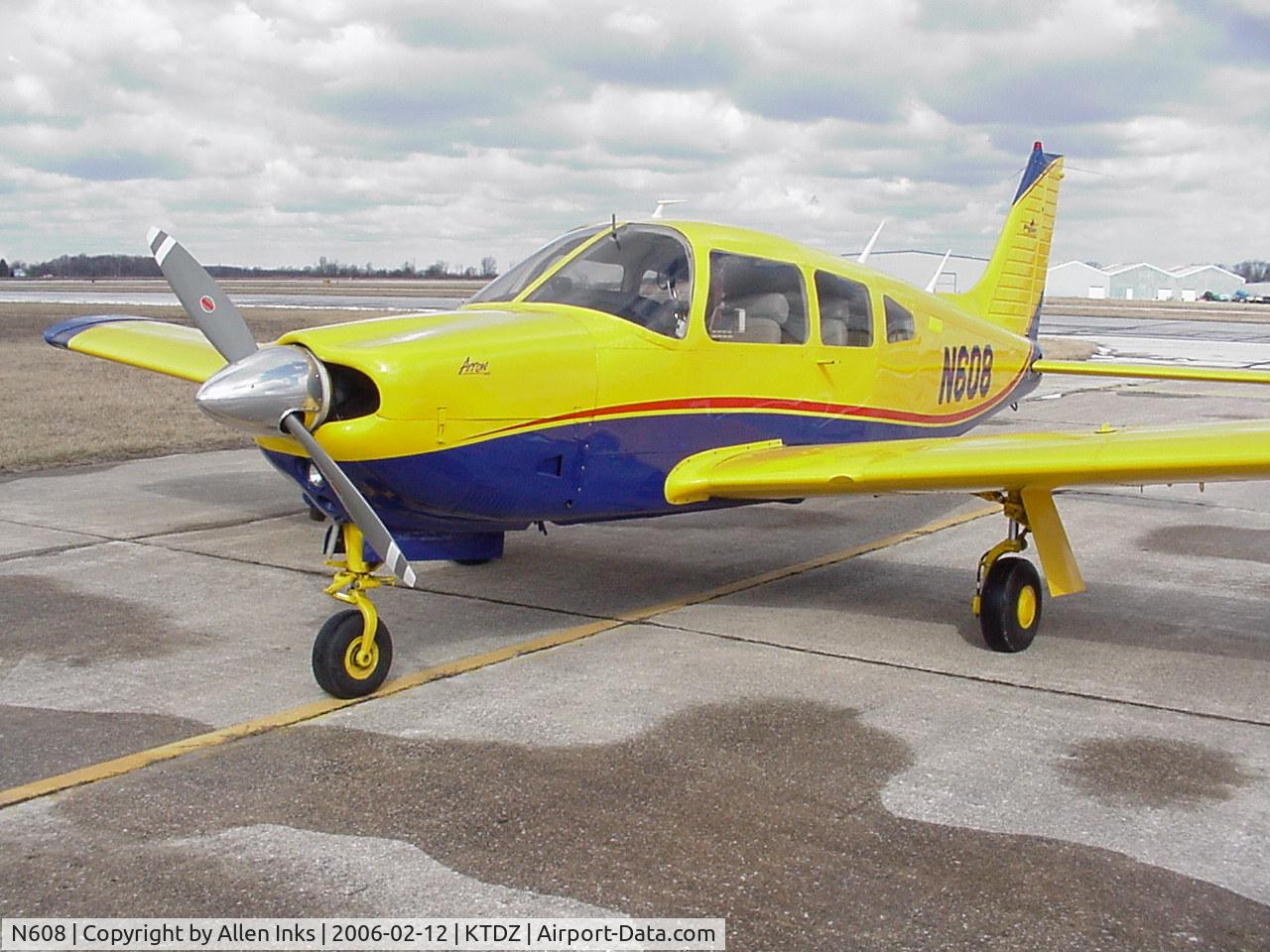 N608, 1974 Piper PA-28R-200 C/N 28R-7535029, Paint was by Renue Aircraft in Cleveland, OK