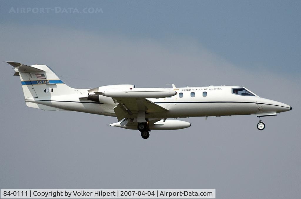 84-0111, 1985 Gates Learjet 35A (C-21A) C/N 35A-557, Gates C-21A