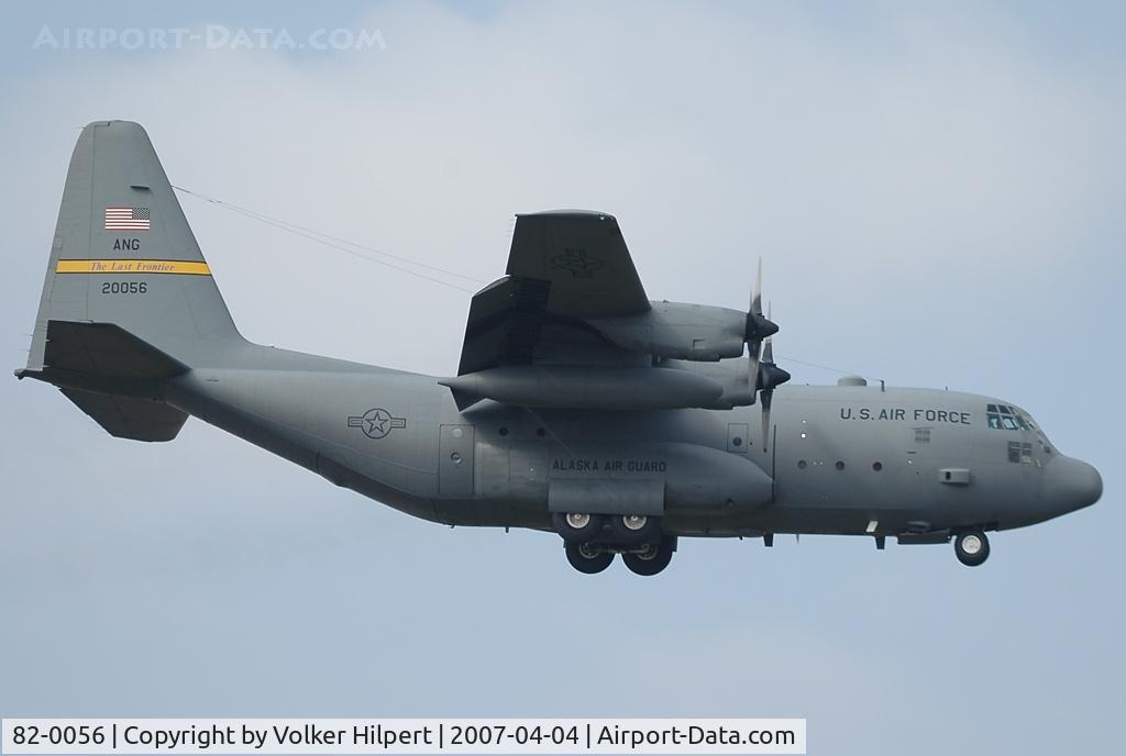 82-0056, 1982 Lockheed C-130H Hercules C/N 382-4971, Lockheed C-130H Hercules