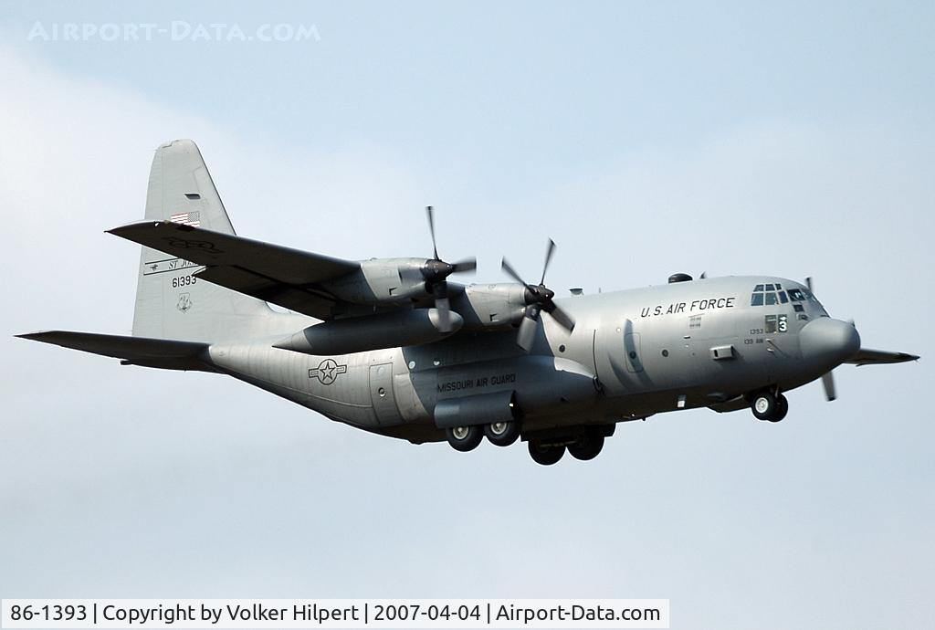 86-1393, 1986 Lockheed C-130H Hercules C/N 382-5096, Lockheed C-130H Hercules
