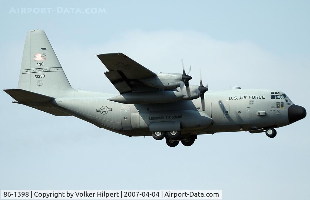 86-1398, 1986 Lockheed C-130H Hercules C/N 382-5112, Lockheed C-130H Hercules