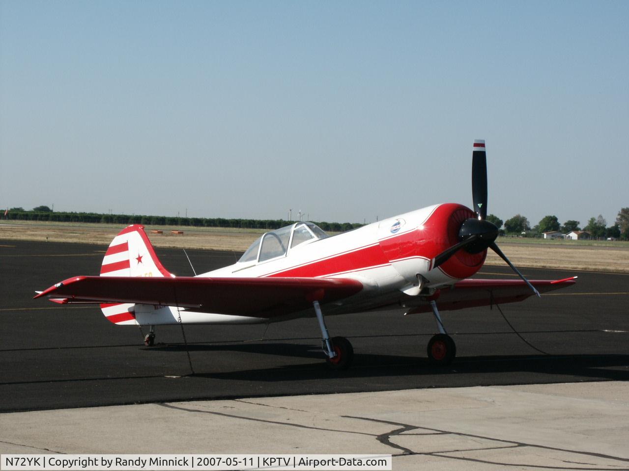 N72YK, 1972 Yakovlev Yak-50 C/N 01, Flying BDOG Entp.'s Yak-50