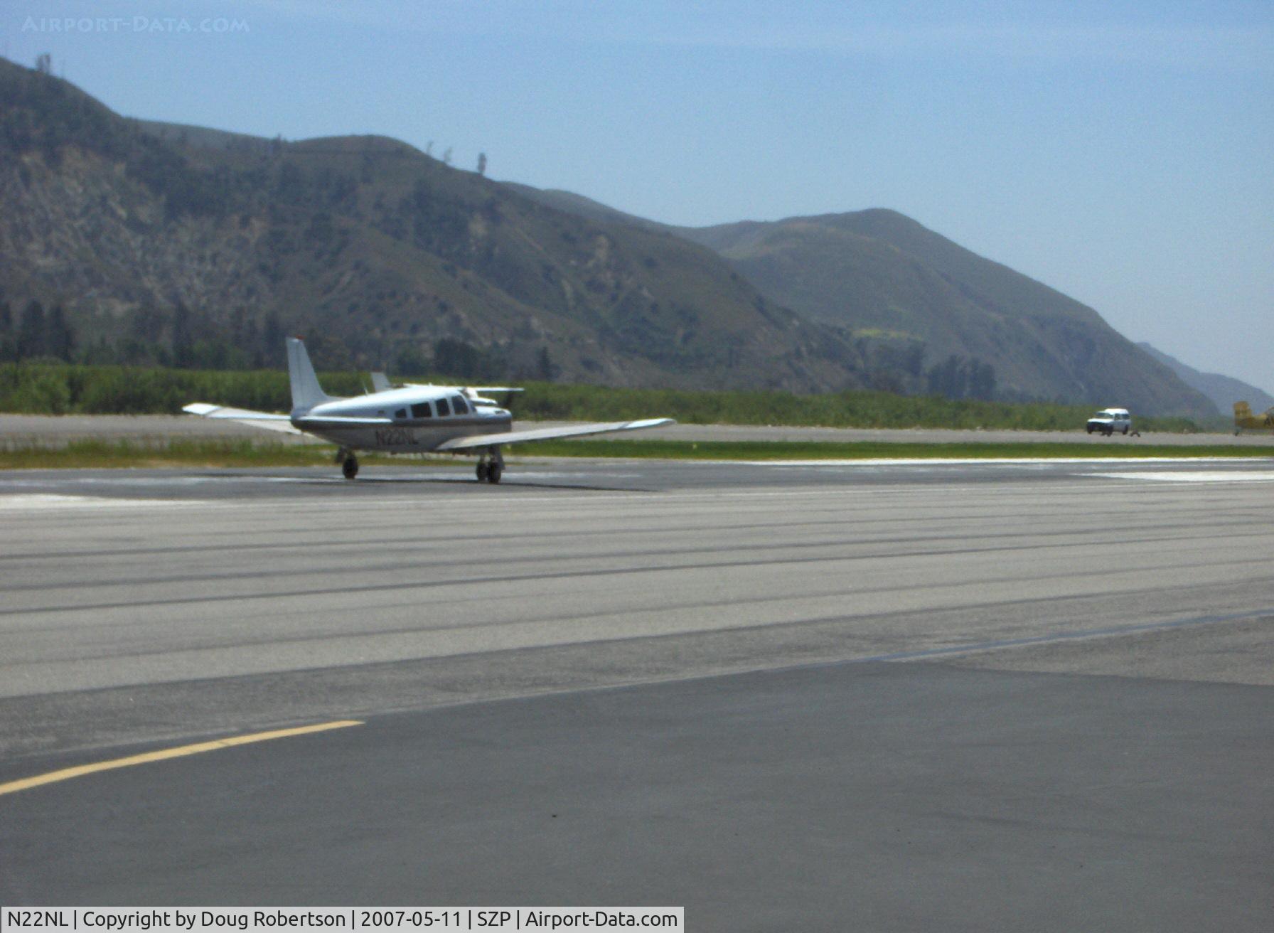 N22NL, 1987 Piper PA-32R-301T Turbo Saratoga SP Saratoga C/N 32R-8629006, 1987 Piper PA-32-301T TURBO SARATOGA SP, Lycoming TIO-540-S1AD 300 Hp, takeoff roll Rwy 22