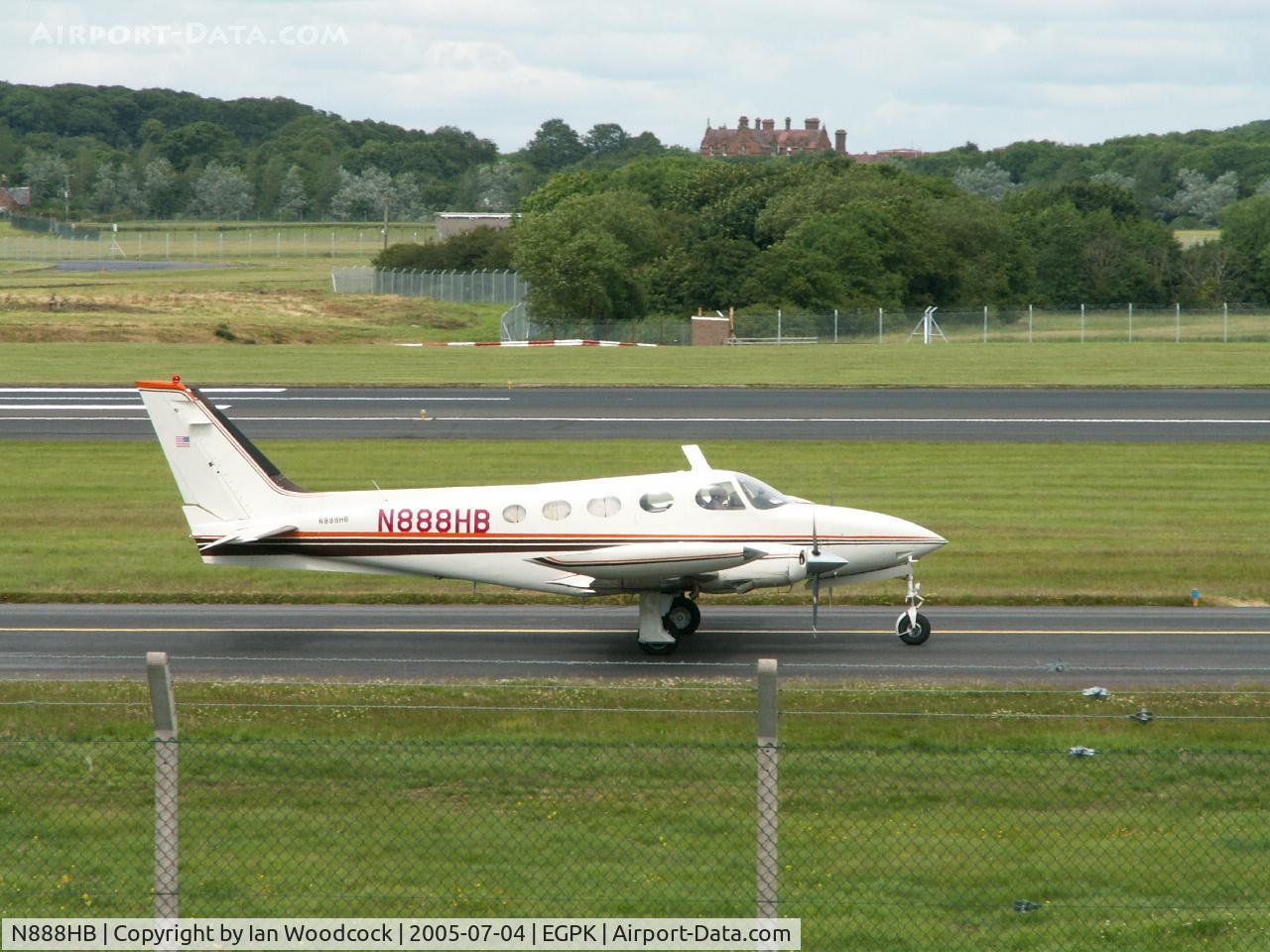 N888HB, 1972 Cessna 340 C/N 340-0101, Cessna 340/Prestwick
