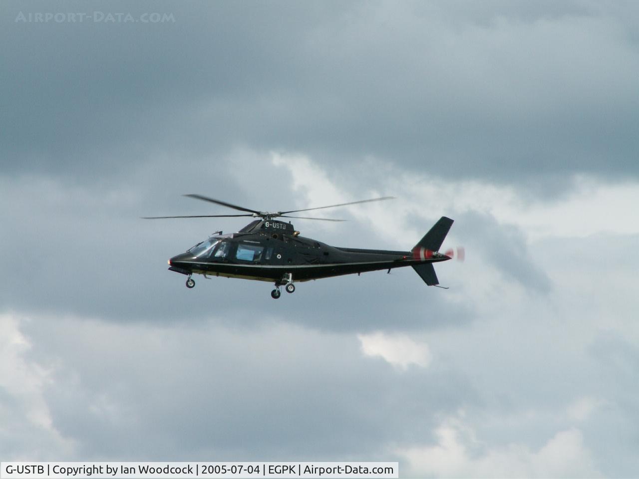 G-USTB, 1979 Agusta A-109A C/N 7163, Agusta A-109A/Prestwick