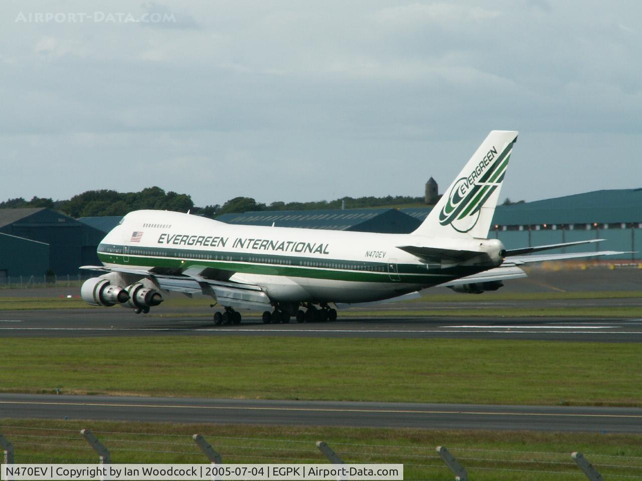 N470EV, 1974 Boeing 747-273C C/N 20653, B747 273C/Evergreen/Prestwick