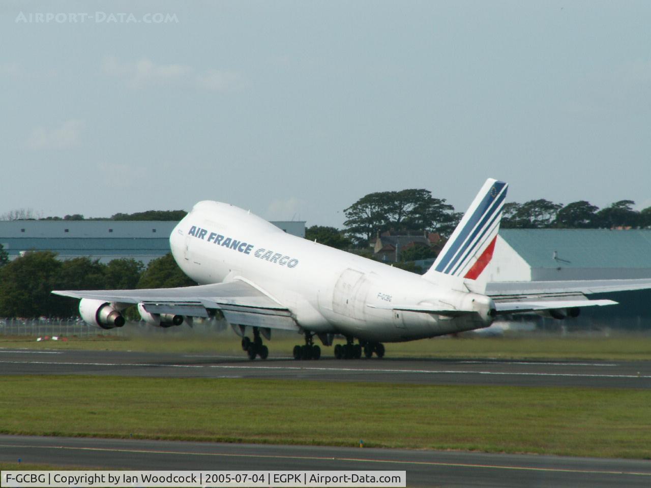 F-GCBG, 1982 Boeing 747-228F/SCD C/N 22939, B747 228F/Air France/Prestwick